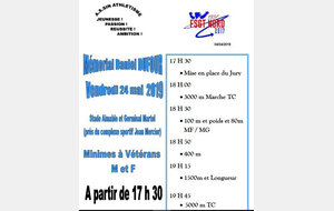  1er meeting du souvenir  D. Dufour  Sin le Noble (59) 