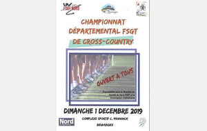  Championnat du nord de cross FSGT  Beuvrages 