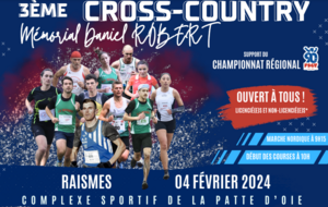 Championnat du Nord cross FSGT + MARCHE NORDIQUE
