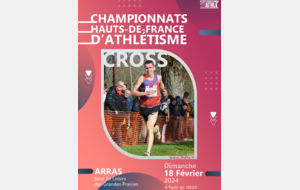 championnat régional cross FFA a ARRAS